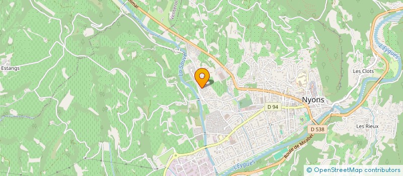 localisation de l'entreprise SCI SEROUCHRI  NYONS