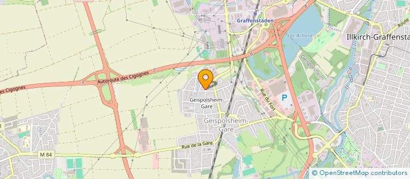 localisation de l'entreprise SCI SERPA  GEISPOLSHEIM