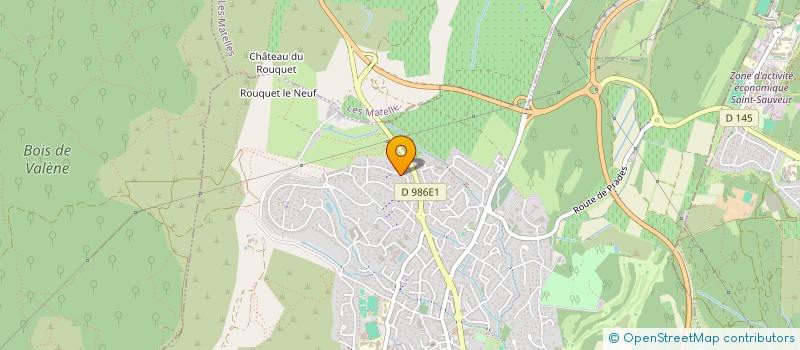 localisation de l'entreprise SCI SERPAS  SAINT-GELY-DU-FESC