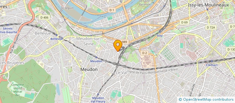 localisation de l'entreprise SCI SERPATJER à MEUDON