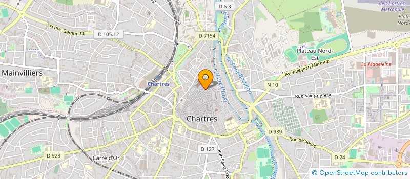 localisation de l'entreprise SCI SERPENTE à CHARTRES