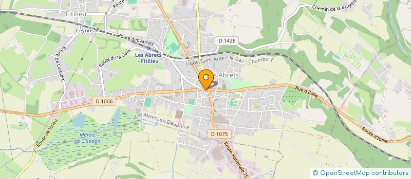 localisation de l'entreprise SCI SERPENTIN  SAINT-ANDRE-LE-GAZ