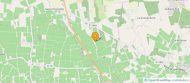 localisation de l'entreprise SCI SERPET SOCIETE EN LIQUIDATION à BERGERAC
