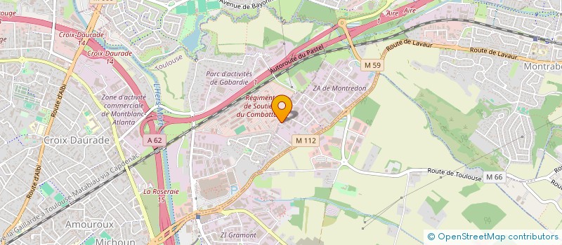 localisation de l'entreprise SCI SERRA à L'UNION