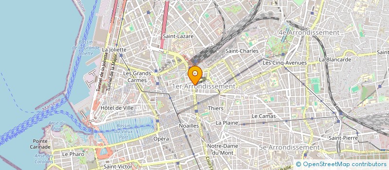 localisation de l'entreprise SCI SERRA BARTOLI à MARSEILLE