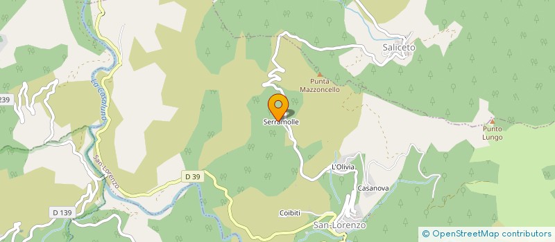 localisation de l'entreprise SCI SERRA MOLLE à SAN-LORENZO