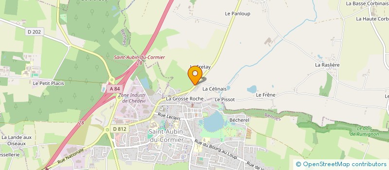 localisation de l'entreprise SCI SERRAND  RIVES-DU-COUESNON