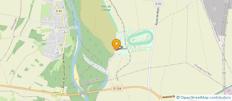 localisation de l'entreprise SCI SERRATOSO  CHAZEY-SUR-AIN