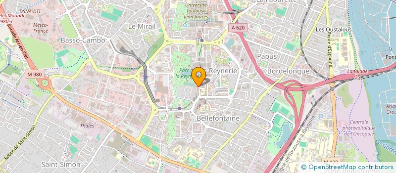 localisation de l'entreprise SCI SERRE NIT  TOULOUSE
