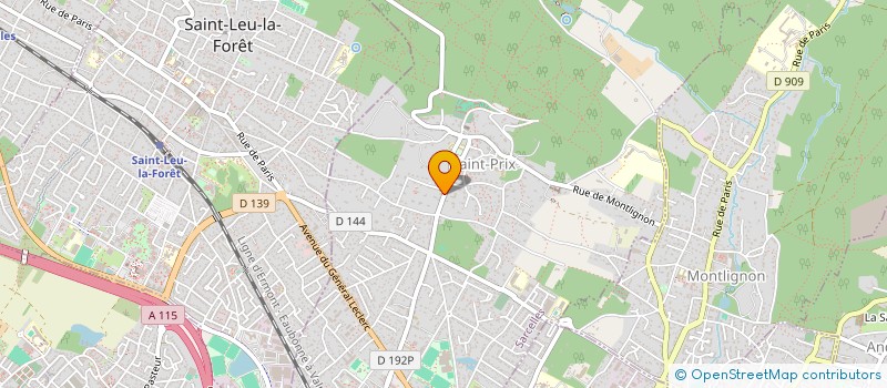 localisation de l'entreprise SCI SERRIERESESBOUE à SAINT-PRIX