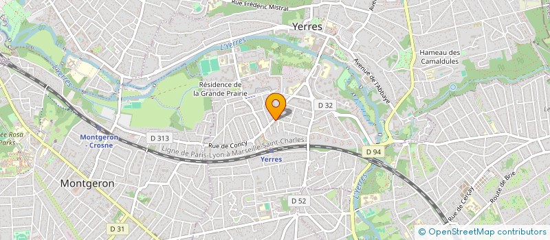 localisation de l'entreprise SCI SERTHIPHANE INVEST  YERRES