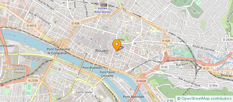 localisation de l'entreprise SCI SERVENTON LAMBARD à ROUEN