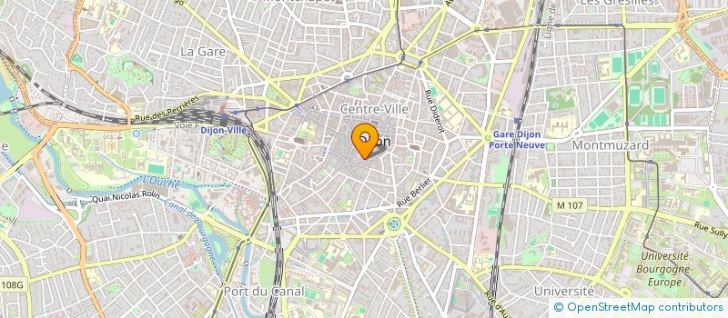localisation de l'entreprise SCI SERVET à DIJON