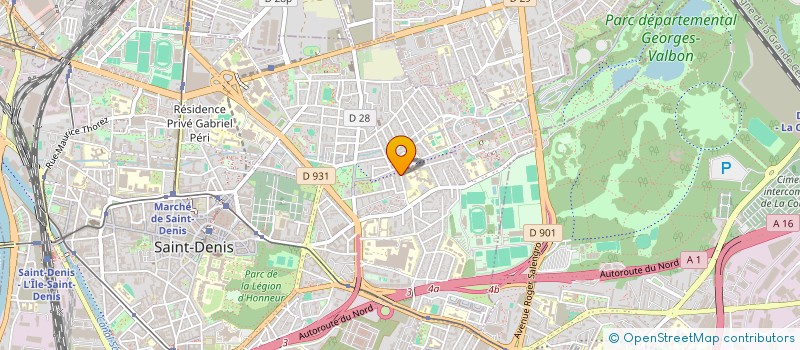 localisation de l'entreprise SCI SERVICES à SAINT-DENIS