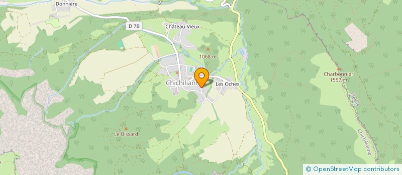 localisation de l'entreprise SCI SERVIZET  CHICHILIANNE