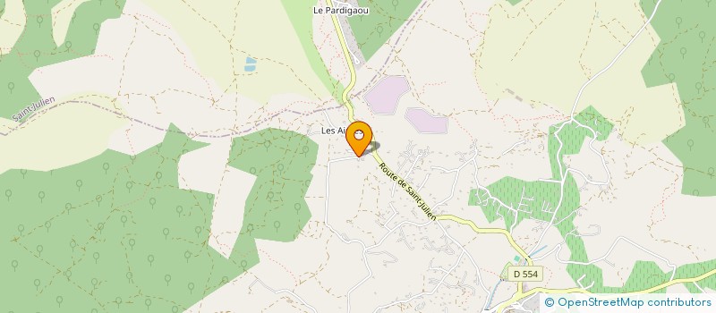 localisation de l'entreprise SCI SERYMAS à LA VERDIERE