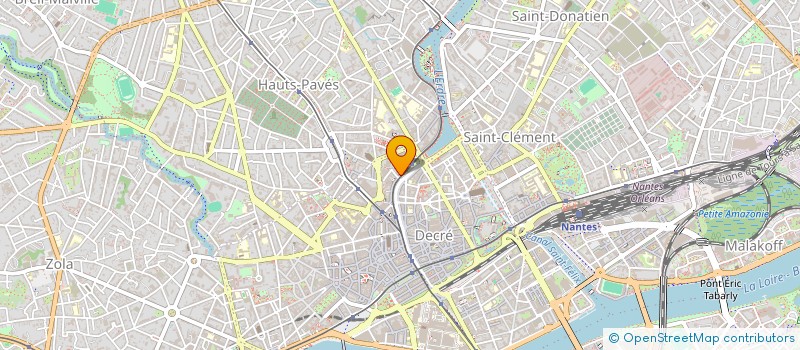 localisation de l'entreprise SCI SESAM à NANTES
