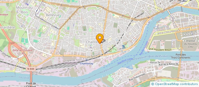localisation de l'entreprise SCI SESAME à NANTES
