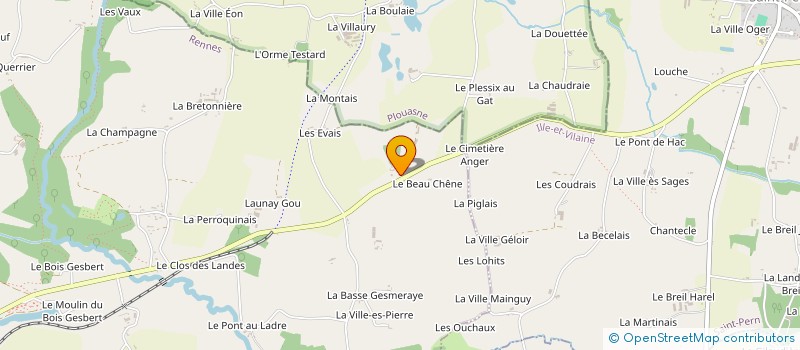 localisation de l'entreprise SCI SESAME  MEDREAC