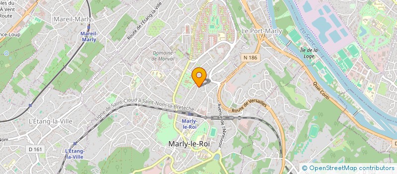 localisation de l'entreprise SCI SESAME LILLE  MARLY-LE-ROI