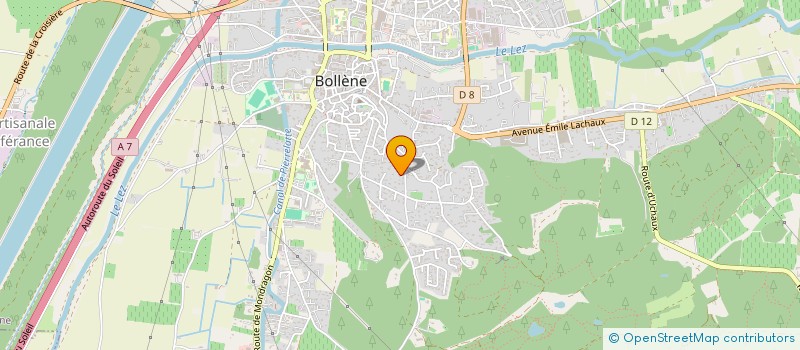 localisation de l'entreprise SCI SESY  BOLLENE