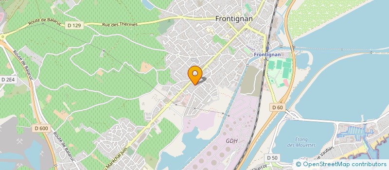 localisation de l'entreprise SCI SETAREILLAN  ASSAS