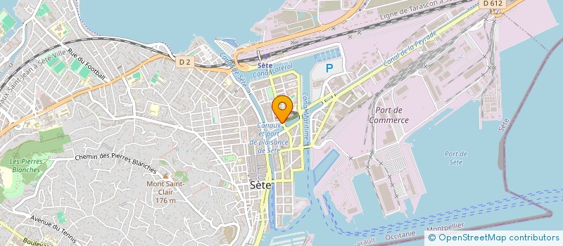 localisation de l'entreprise SCI SETE ORTHODONTIE  SETE