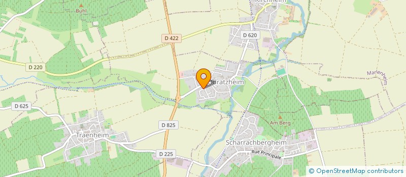 localisation de l'entreprise SCI SETHI  ODRATZHEIM