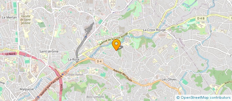 localisation de l'entreprise SCI SETTI à MARSEILLE