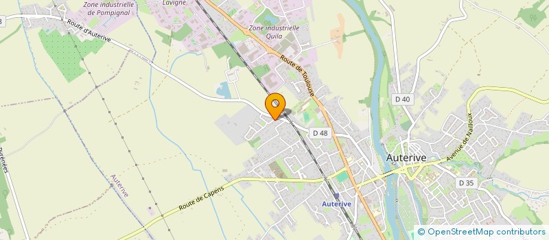 localisation de l'entreprise SCI SETTI ET ASSOCIES  AUTERIVE