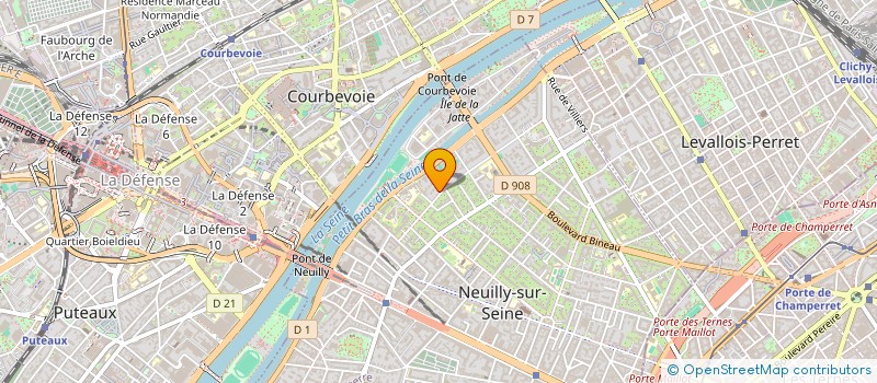 localisation de l'entreprise SCI SEURAT GRANDE JATTE à NEUILLY-SUR-SEINE