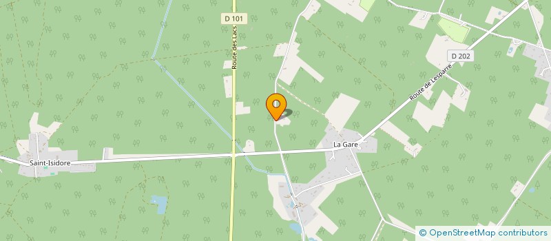 localisation de l'entreprise SCI SEURIN  NAUJAC-SUR-MER