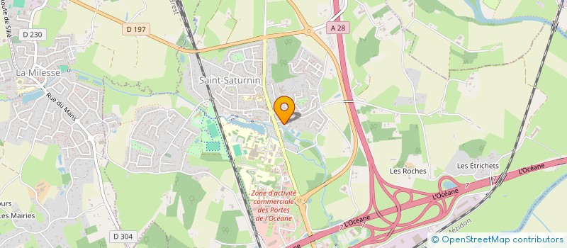 localisation de l'entreprise SCI SEVAMAYS FONCIERE & FIDUCIAIRE à SAINT-SATURNIN