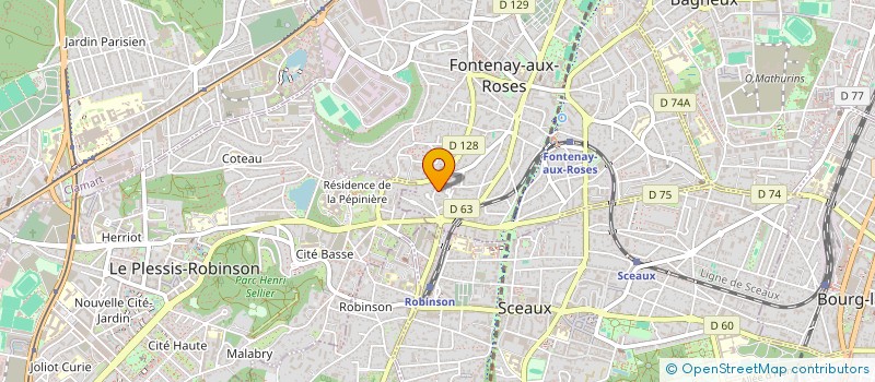 localisation de l'entreprise SCI SEVAN à FONTENAY-AUX-ROSES