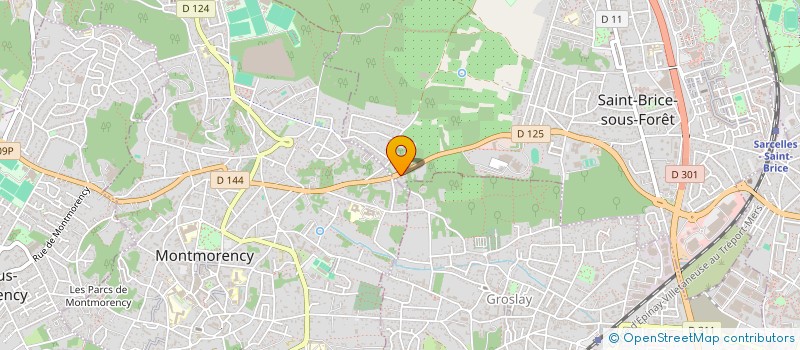 localisation de l'entreprise SCI SEVAN à SAINT-BRICE-SOUS-FORET