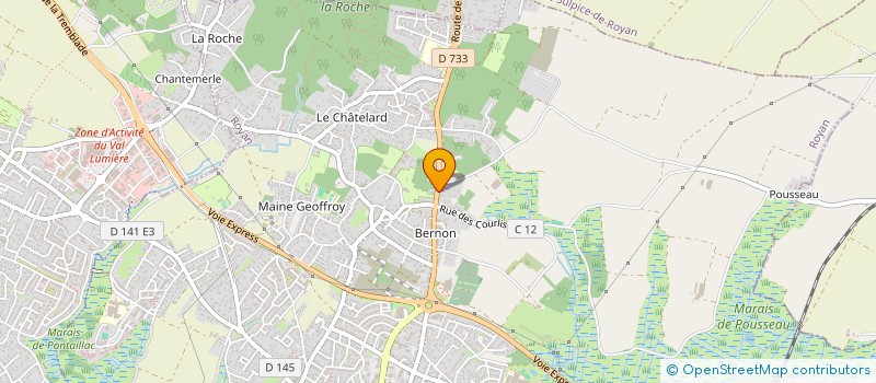 localisation de l'entreprise SCI SEVARICK  ROYAN