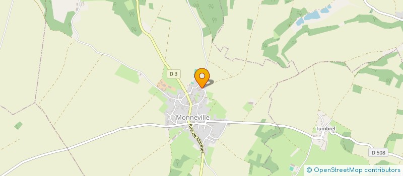 localisation de l'entreprise SCI SEVEL INVEST  MONNEVILLE