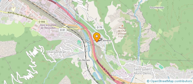 localisation de l'entreprise SCI SEVEMILE  SAINT-JULIEN-MONT-DENIS