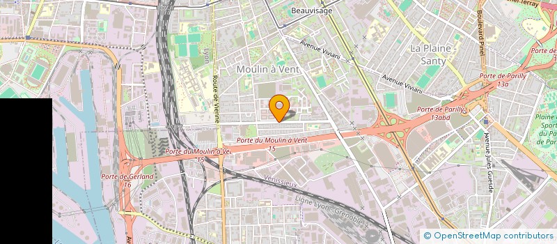 localisation de l'entreprise SCI SEVEN  VENISSIEUX