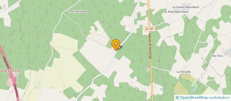 localisation de l'entreprise SCI SEVEN  PLASSAC