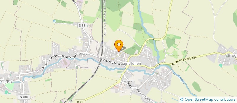 localisation de l'entreprise SCI SEVEN  SAINT-JULIEN