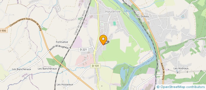 localisation de l'entreprise SCI SEVEN IMMOBILIER à HAUTERIVE
