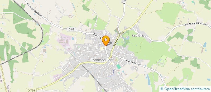 localisation de l'entreprise SCI SEVENOR  COMMEQUIERS