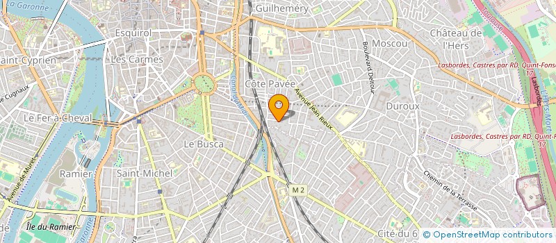 localisation de l'entreprise SCI SEVERINA à TOULOUSE