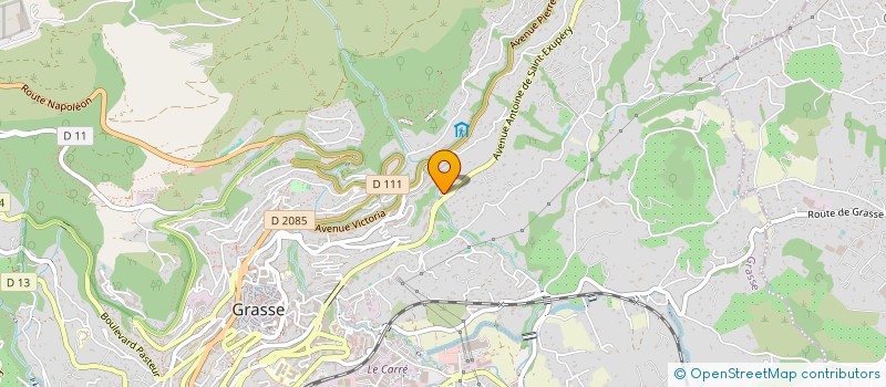 localisation de l'entreprise SCI SEVEROME à GRASSE