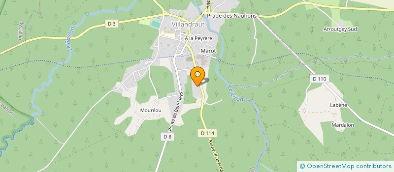 localisation de l'entreprise SCI SEVESTE  UZESTE