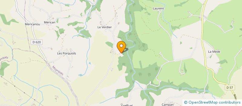 localisation de l'entreprise SCI SEVEYRAGOU  MOYRAZES