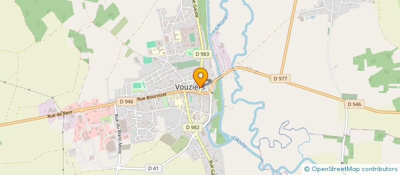 localisation de l'entreprise SCI SEVGI AYLIN  VOUZIERS