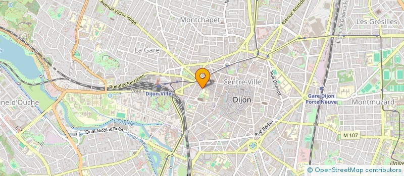 localisation de l'entreprise SCI SEVIGNE à DIJON