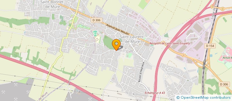 localisation de l'entreprise SCI SEVIGNE  SAINT-LAURENT-DE-MURE